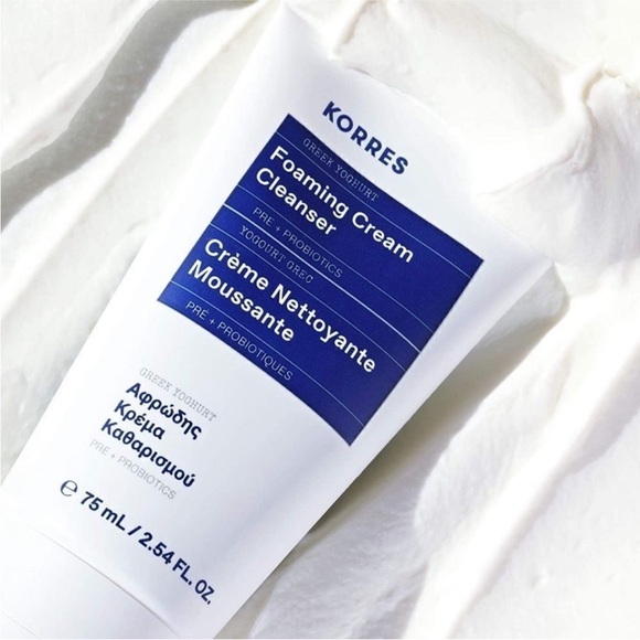 Korres Greek Yoghurt Foaming Cream Cleanser - Picture 1 of 5